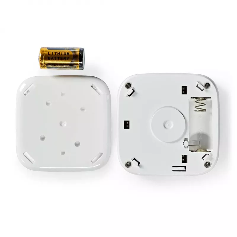 Czujnik dymu Nedis WIFIDS21WT inteligentny czujnik dymu Wi-Fi do bezpieczeństwa domowego