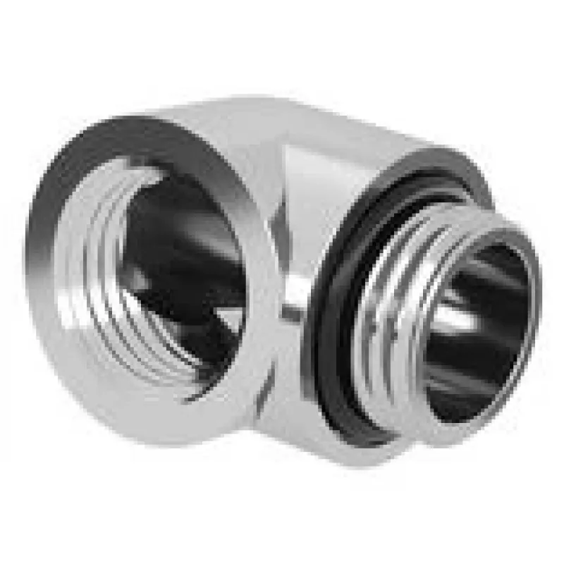 Adapter Barrow 90° G1/4 Męski na G1/4 Żeński, Stal Nierdzewna (TDWT90-B01 SS)