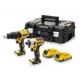 DeWALT DCK2060D2T-QW wkrętarka elektryczna / wkrętarka udarowa Żółty