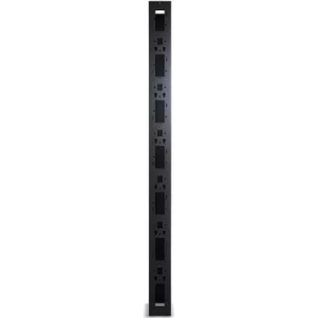 APC Performance, pionowy organizer kabli do szaf stojących 2 i 4-słupowych, 84“W x 6”S, jednostronny z drzwiami