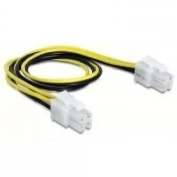 Kabel zasilający DeLOCK 65604 czarno-żółty 0,3 m