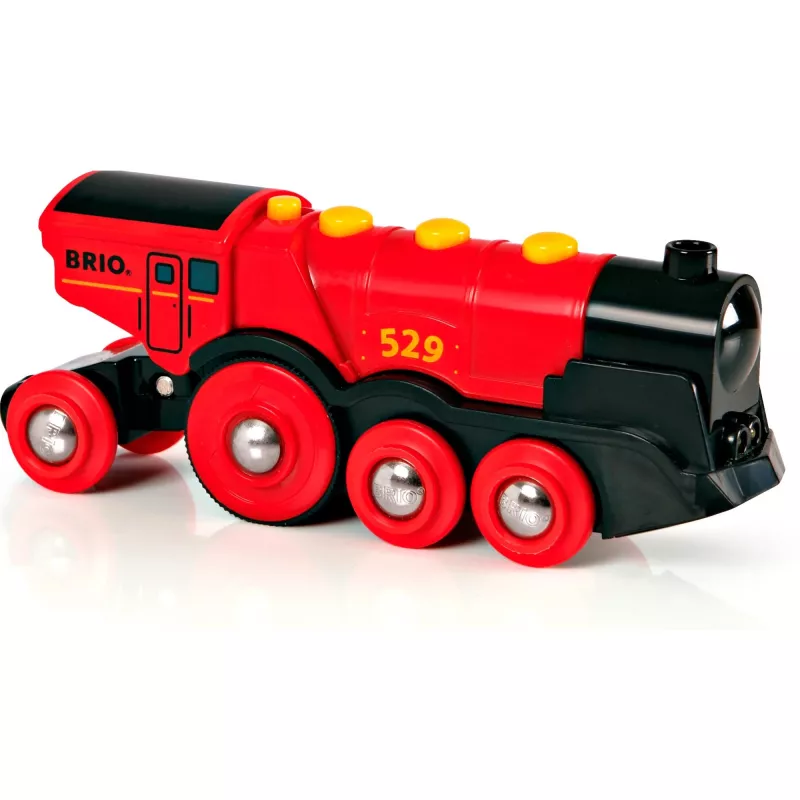 BRIO 33592 pociąg na baterie czarny/czerwony