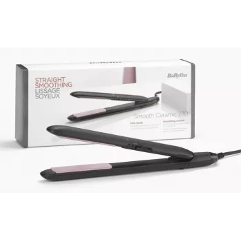 Prostownica BaByliss CERAMIC 230 — Płytki ceramiczne, 2 poziomy temperatury, przewód 1,8 m, czarny
