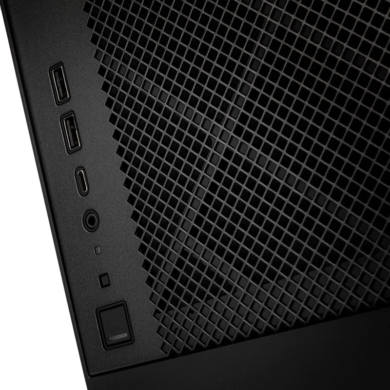 SilverStone ALTA G1M - microATX Tower - micro ATX - bez zasilacza (SFX12V/SFX-L12V) - Czarny - USB/Audio