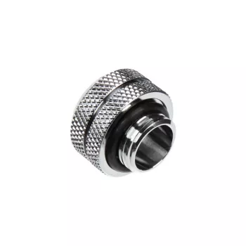 Bitspower Multi-Link adapter, prosty, G1/4 cala AG do twardej rurki 12 mm AD – srebrny błyszczący