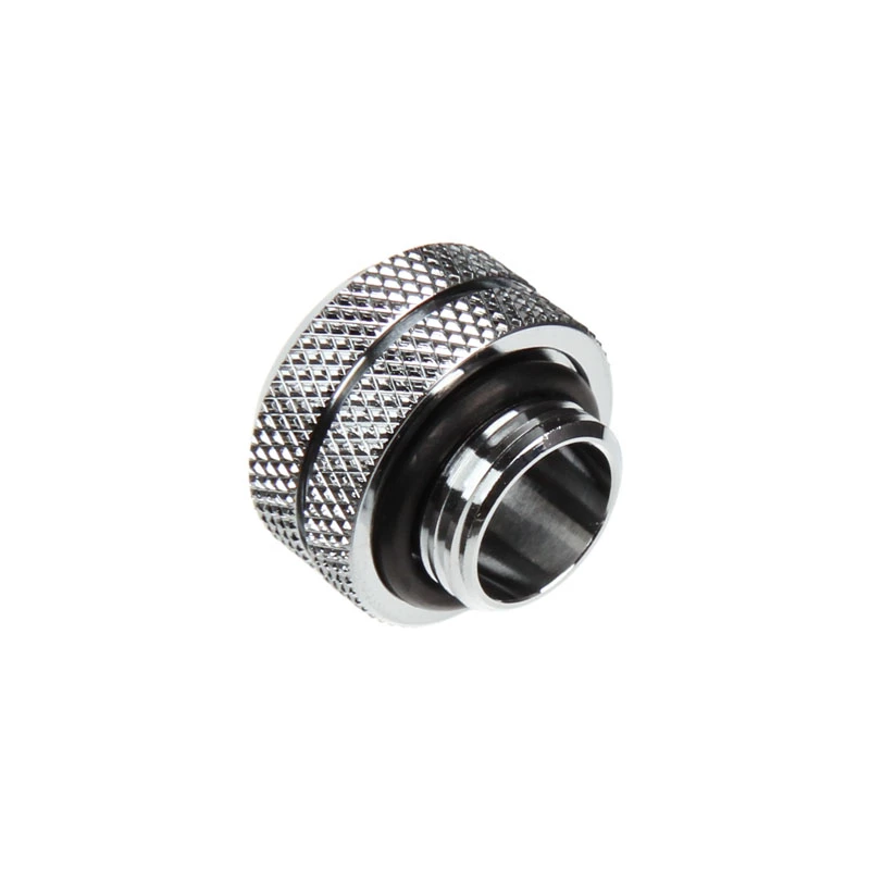 Bitspower Multi-Link adapter, prosty, G1/4 cala AG do twardej rurki 12 mm AD – srebrny błyszczący