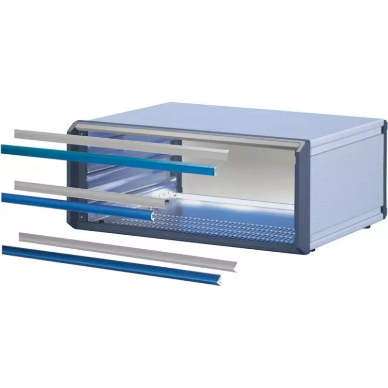 SCHROFF Designelemente - DESIGNEL.Typ 1 42TE RAL5007 (20850299)