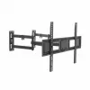 Uchwyt ścienny do telewizora ART AR-85 dla telewizorów 32–70 cali, do 45 kg, pochylenie -15–5°, obrót 45°, wysięg 118–622 mm, VESA 75x75–600x400