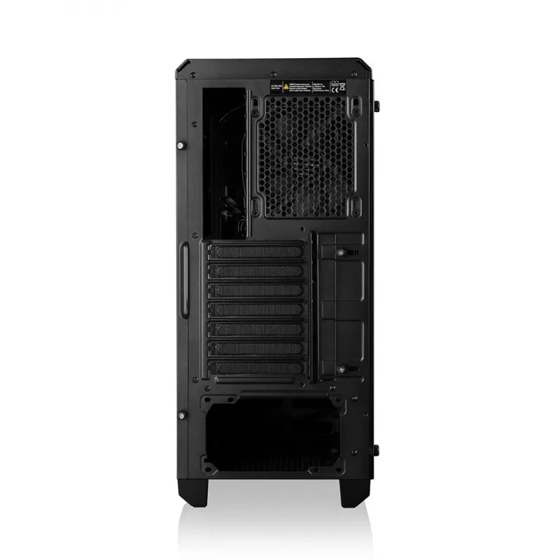 Obudowa PC MODECOM Oberon Pro Midi Tower, szkło hartowane, microATX/ATX, 7 slotów, GPU 395 mm, 2x3,5 cala + 3x2,5 cala zatoki, USB 3.2 Gen1