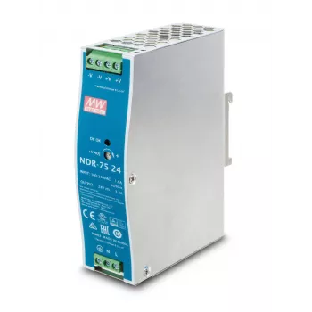 Zasilacz PLANET PWR-75-24 75 W niebiesko-szary
