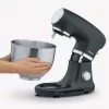 Robot kuchenny Severin KM 3898 1000 W 5,5 l Czarny Stal szczotkowana Srebrny