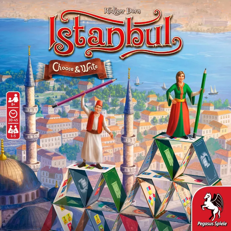 Istanbul - Choose & Write, gra planszowa