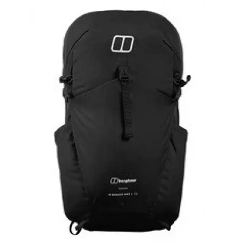 Kurtka męska Berghaus Prism PT InterActive Jacket rozmiar M z plecakiem Remote Hike 23L, damski czarny plecak