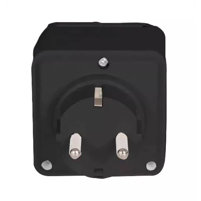 Smart Plug Denver PLO-108 Czarny Zewnętrzny IP44 Przewodowy i Bezprzewodowy