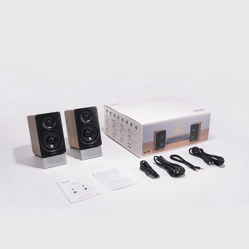 Edifier M60 Black, Wood Wired & Wireless 66 W