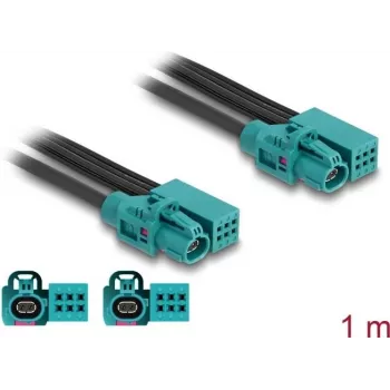 Kabel DeLOCK HDMTD Z single + gniazdo Powerpin do HDMTD Z single + gniazdo Powerpin 1 m