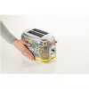 Ariete 155 Toster Positano, 810W, 2 kromki, 6 poziomów zrumienienia, Tacka na okruchy, Funkcja rozmrażania, Automatyczne wysuwanie, Bez klamer