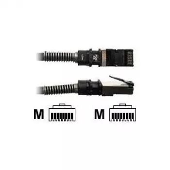 Kabel sieciowy PatchSee PCI6-F/16 RJ-45 Cat6a 4.9 m Czarny