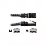 Kabel sieciowy PatchSee PCI6-F/16 RJ-45 Cat6a 4.9 m Czarny