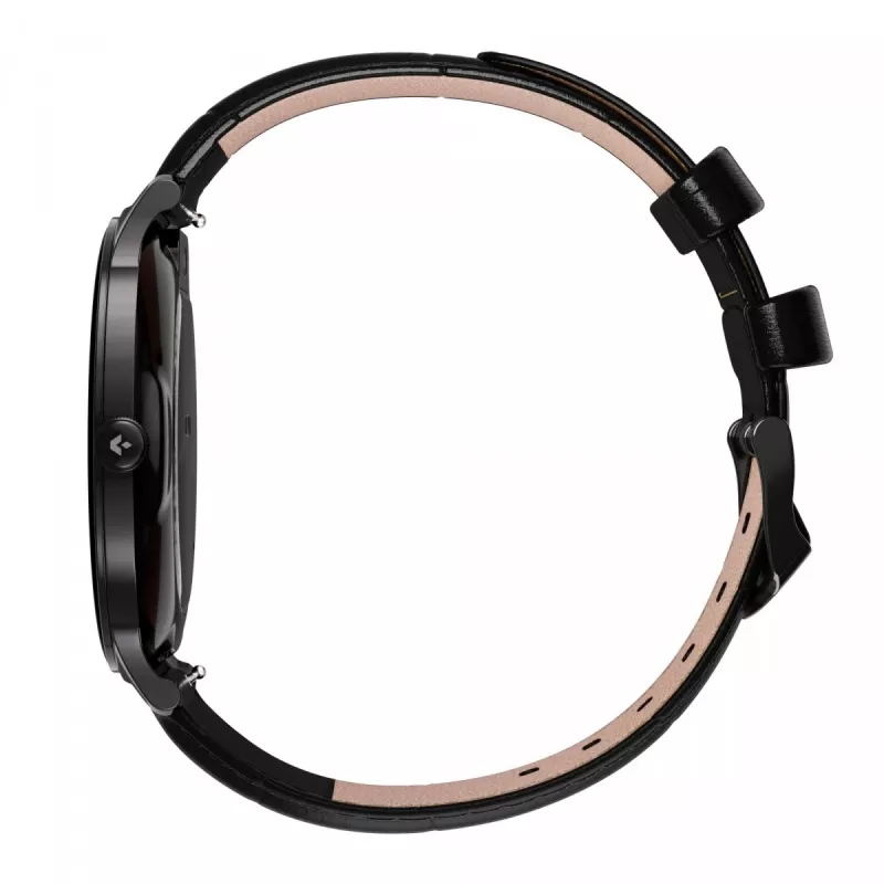 Smartwatch Garett Quantum — czarna stal nierdzewna