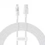 Baseus Gem USB do IP 2.4A szybki kabel do ładowania 2 m Biały