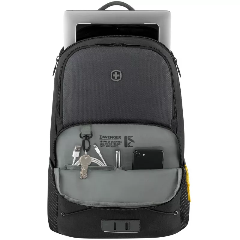 WENGER Next 23 Trayl 39,62 cm 15,6-calowy plecak na laptopa z kieszenią na tablet Gravity Czarny