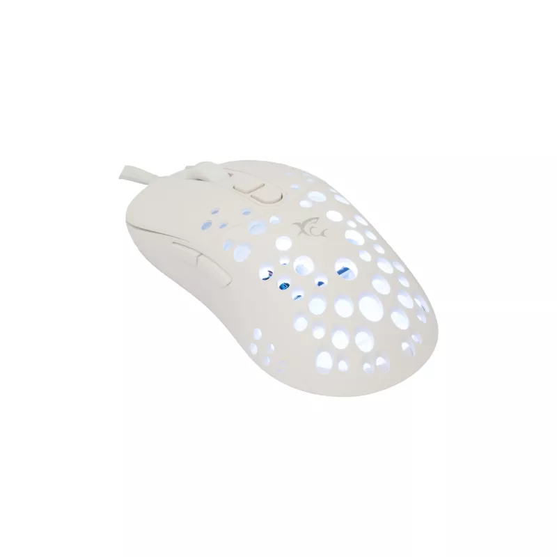 Mysz White Shark GM-9004 Tristan-2 Biały RGB USB