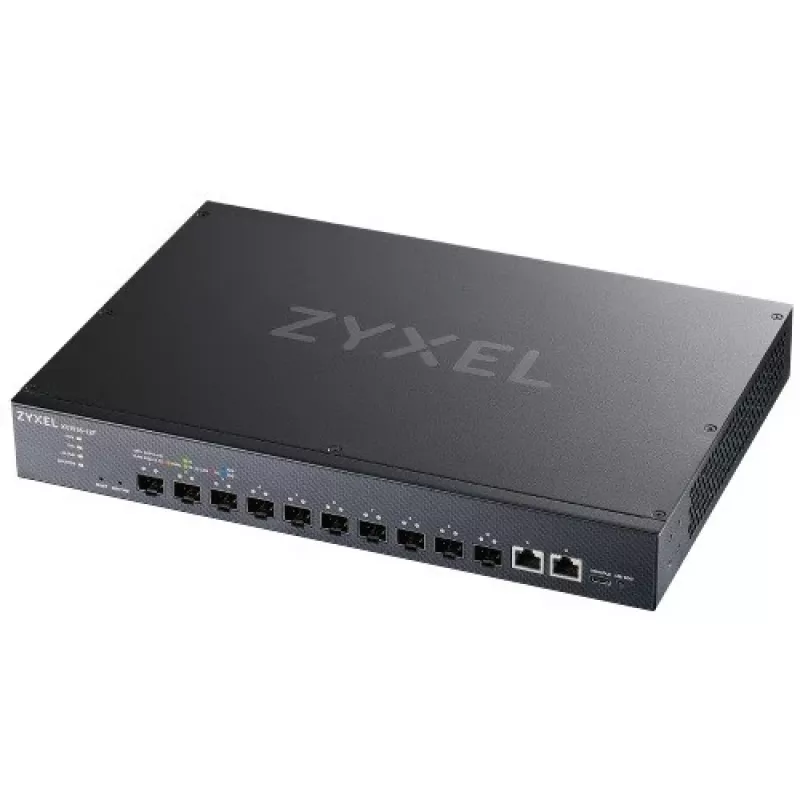 Przełącznik sieciowy Zyxel XS1935-12F-ZZ0101F — 12-portowy, inteligentnie zarządzany, 10x 10G SFP+ i 2x 10G RJ45