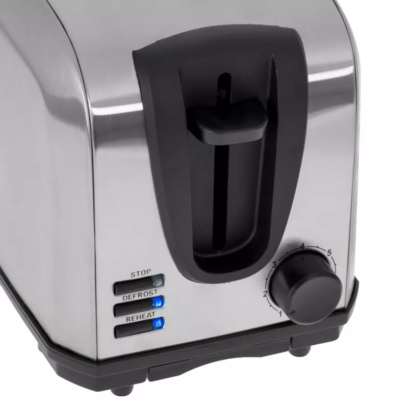 Toster Adler AD 3222 2 kromki 1000 W Srebrny