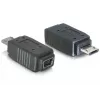 Adapter USB micro-B męski na mini USB 5-pin DeLOCK 65063