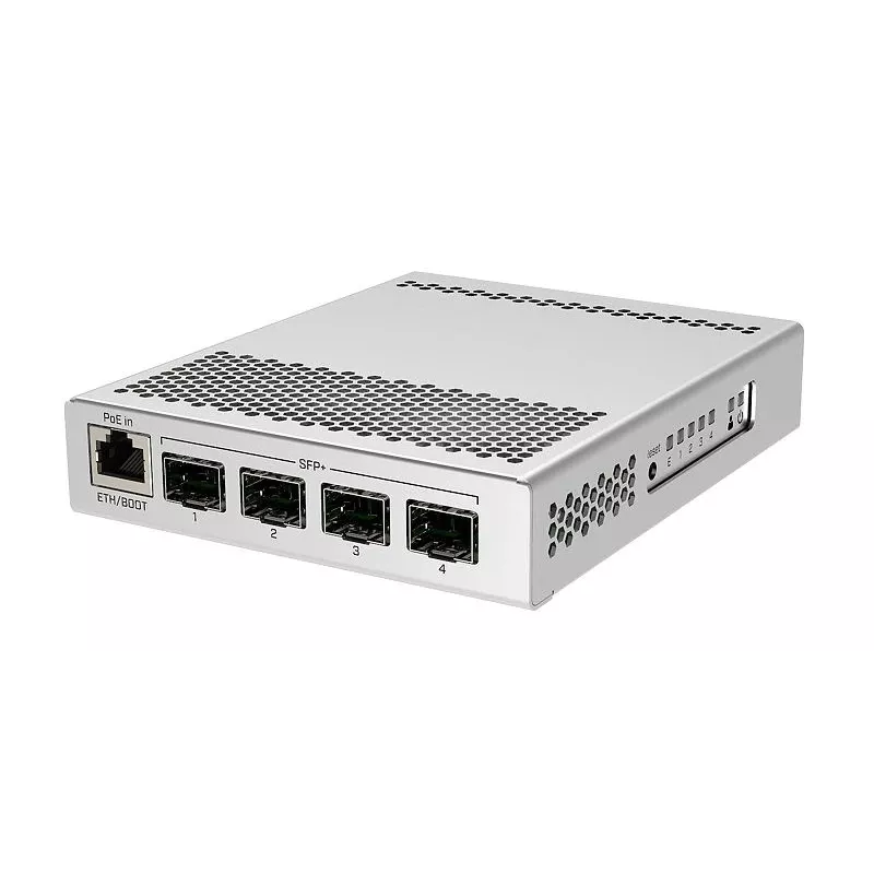 Przełącznik sieciowy Mikrotik CRS305-1G-4S+IN zarządzalny Gigabit Ethernet (10/100/1000) Power over Ethernet (PoE) biały
