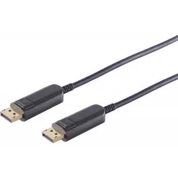 Kabel DisplayPort S/CONN 30-15505 50 m Czarny
