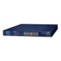 PLANET GSW-1820VHP - Switch - 16 x 10/100/1000 + 2 x Gigabit SFP - do montażu w szafie rack - PoE+ (300 W) (GSW-1820VHP)