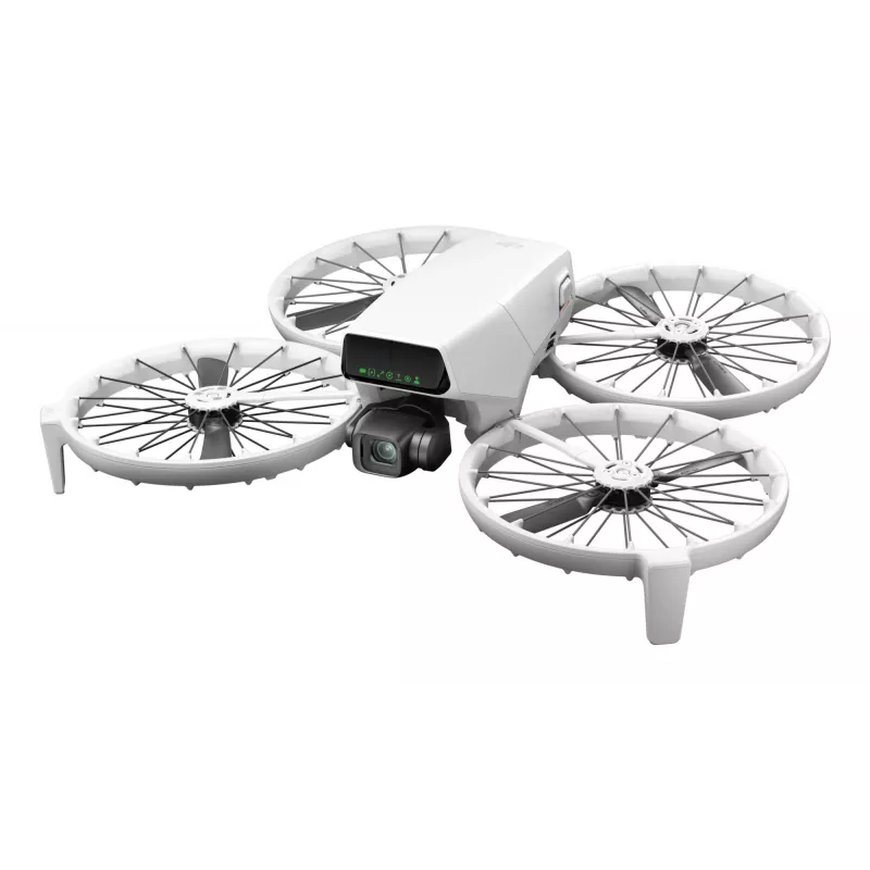 Dron DJI Flip 4 wirniki, kamera 48 MP, wideo 3840×2160, bateria 3110 mAh, czarny/biały