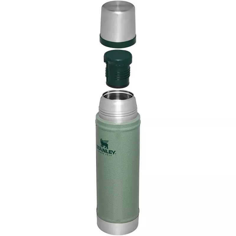 Termos STANLEY The Legendary Classic Bottle 0,6L zielony – termos próżniowy, 600 ml