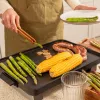 Table Grill Magnet 1800, elektryczna płyta grillowa czarna/srebrna, 1800 W