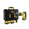 Młotowiertarka udarowa STANLEY SDS+ 18V V20 2x4Ah KUFER