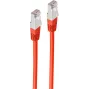 Kabel sieciowy ShiverPeaks BS75711-HR Czerwony 1 m Cat6 S/FTP