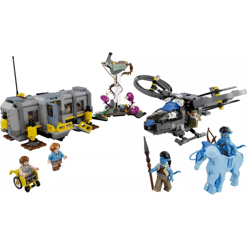 LEGO Avatar Pływające Góry: Baza 26 i RDA Samson Zestaw 75573, Wielokolorowy