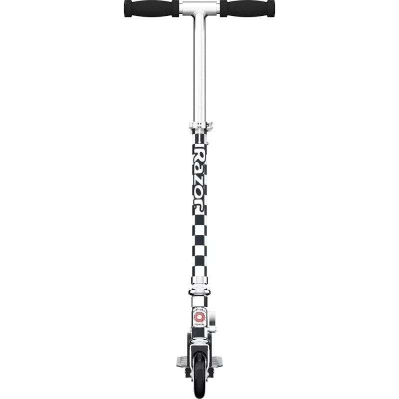 Hulajnoga nożna Razor Model A — lekka składana hulajnoga dla dorosłych i nastolatków, aluminiowa, regulowana kierownica, maks. obciążenie 65 kg
