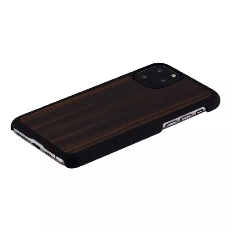 Etui na telefon man and wood do iPhone 11 Pro — hebanowa czerń, twarda ochronna osłona tylna