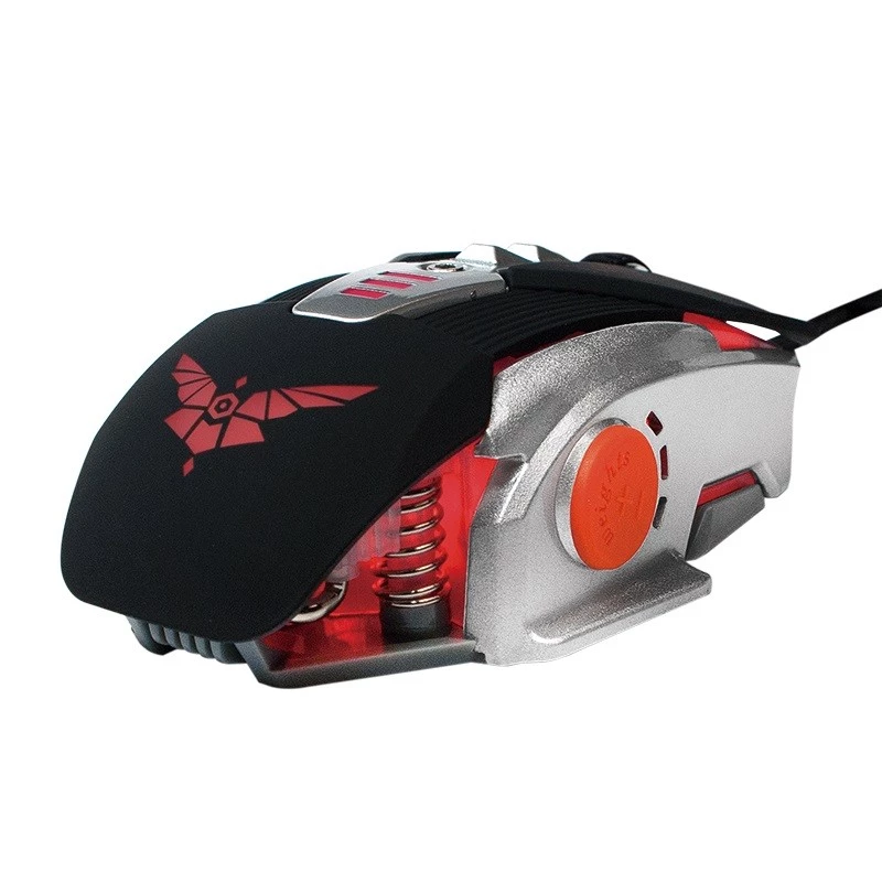 USB gaming mysz with additional weights