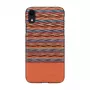 Etui na smartfona man and wood do iPhone XR — Browny Check Czarny ochronny tył