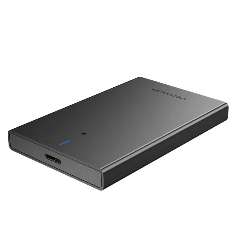 Vention Obudowa na dysk twardy SATA 2,5 cala (USB 3.0 Micro-B) Czarna