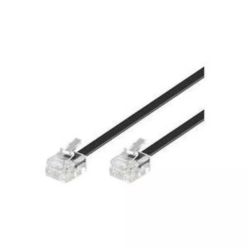 Telephone kabel Microconnect MPK191 RJ11 RJ11 15 m Czarny