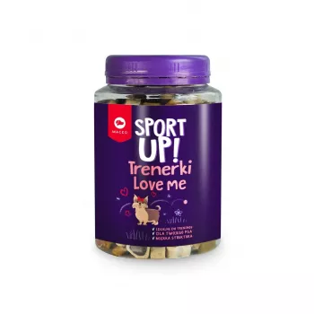 Przysmaki dla psów MACED Sport Up! Love Mix Junior 300 g — o smaku rybnym, nagroda treningowa dla szczeniąt
