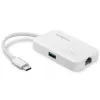 Edimax EU-4308 stacja dokująca/replikator portów do laptopa USB 3.2 Gen 1 (3.1 Gen 1) Typu-C Biała