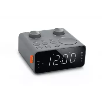 Muse Radiobudzik z podwójnym alarmem | M-17 LG | Funkcja alarmu | Wejście AUX