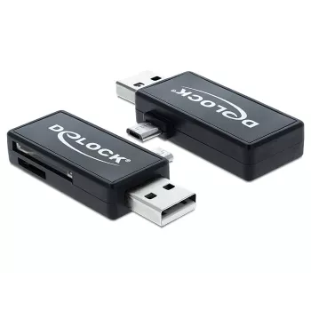 Czytnik kart DeLOCK 91731 USB 2.0 czarny