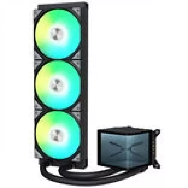Lian Li O11D EVO RGB + TRYX PANORAMA ARGB Kompletny zestaw chłodzenia cieczą - czarny, 360 mm